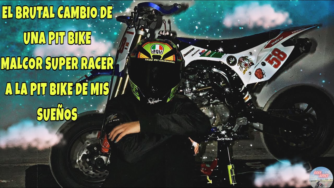 🤑 EXTRAS PIT BIKE MALCOR SÚPER RACER !! 🤩