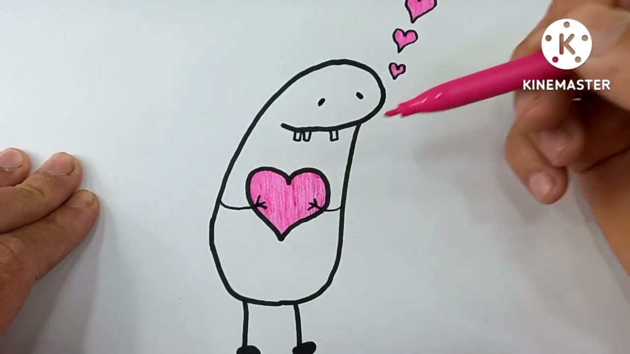 COMO DESENHAR O BENTO CAKE | DESENHANDO O FLORK OF COWS.