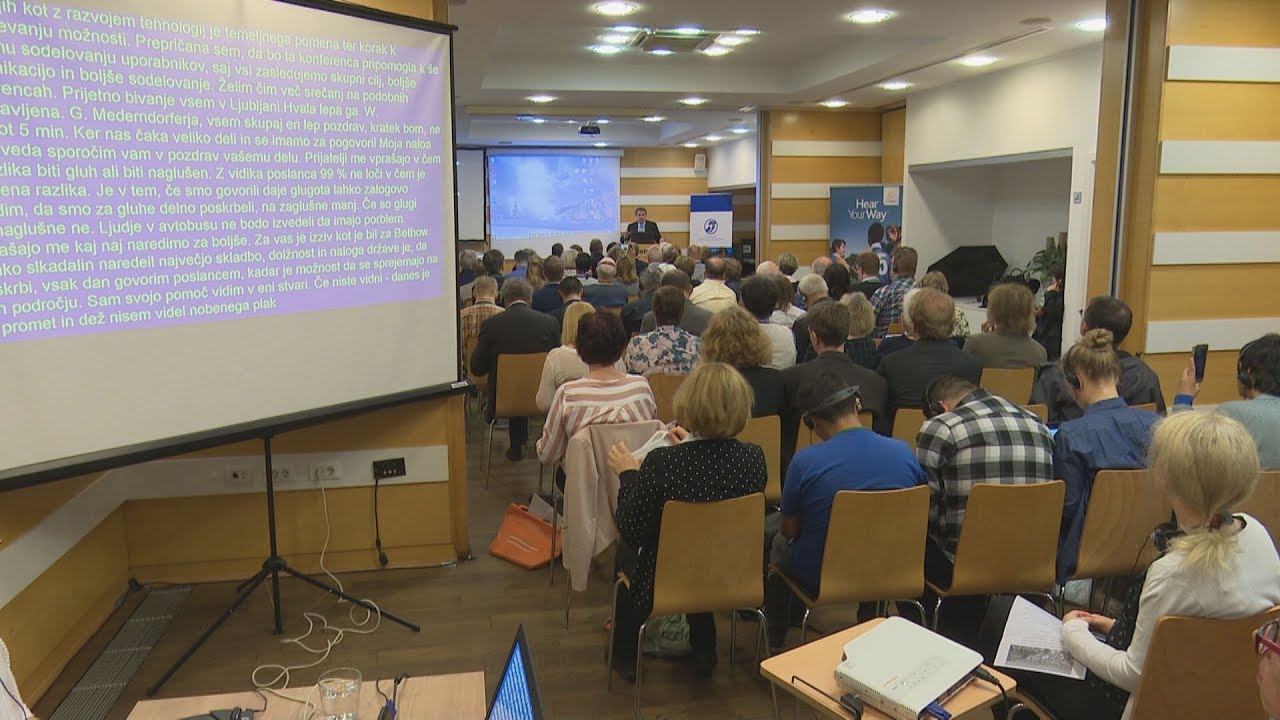 Konferenca IFHOH v M Hotelu