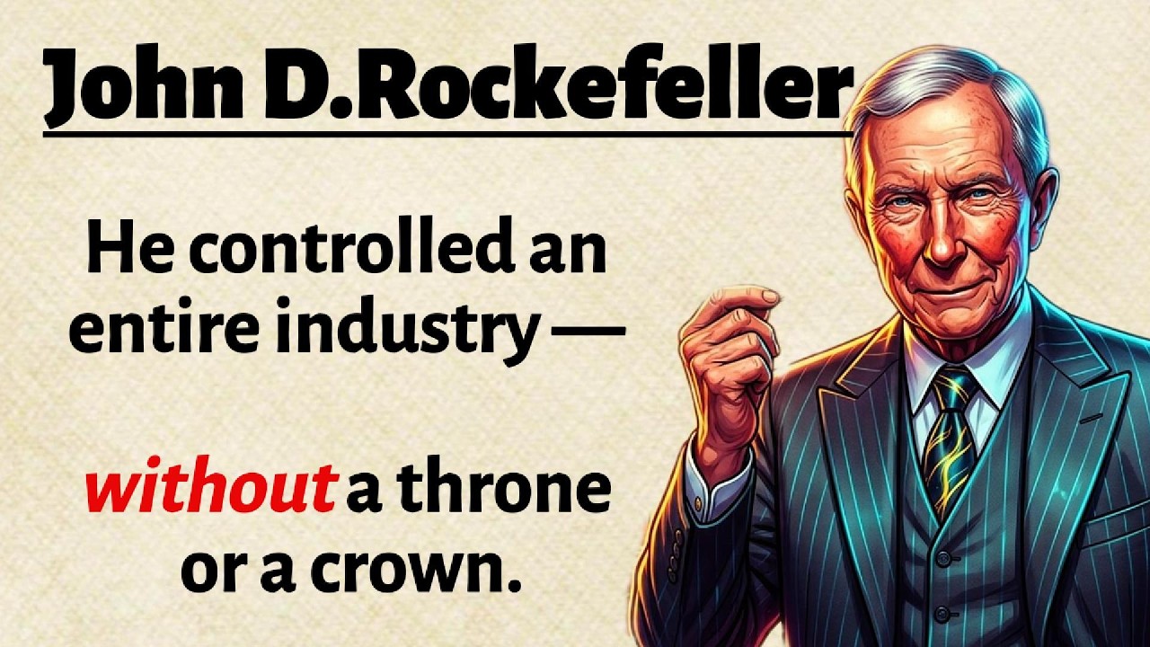 John D. Rockefeller: The Man Who Owned Everything | Learn English with Story