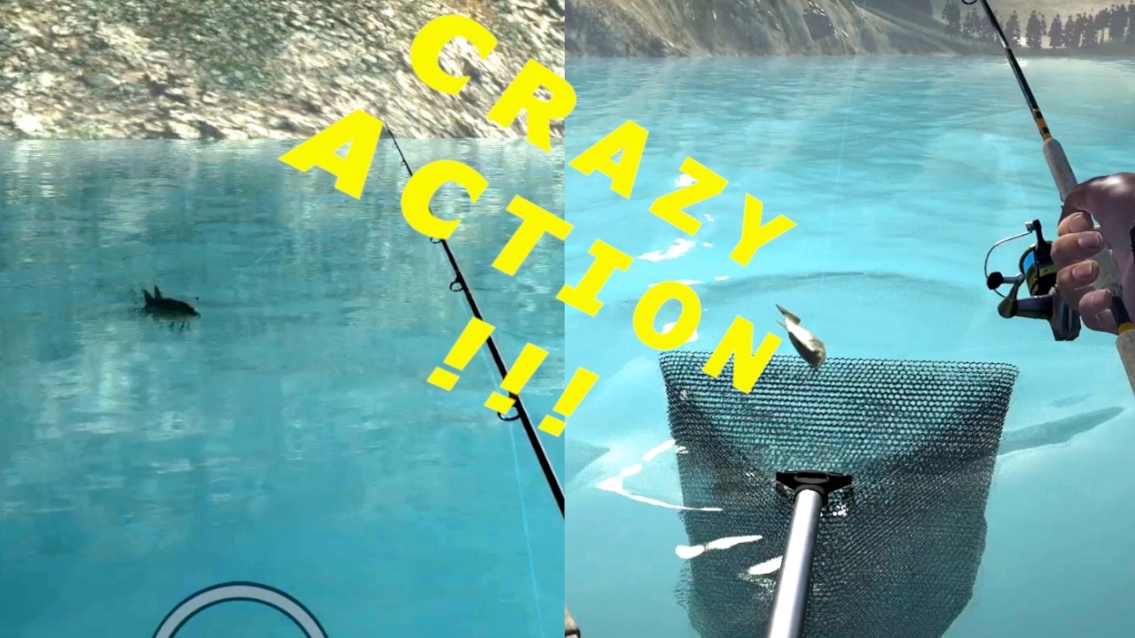 Ultimate Fishing Simulator - Crazy Topwater Action! - Moraine Lake