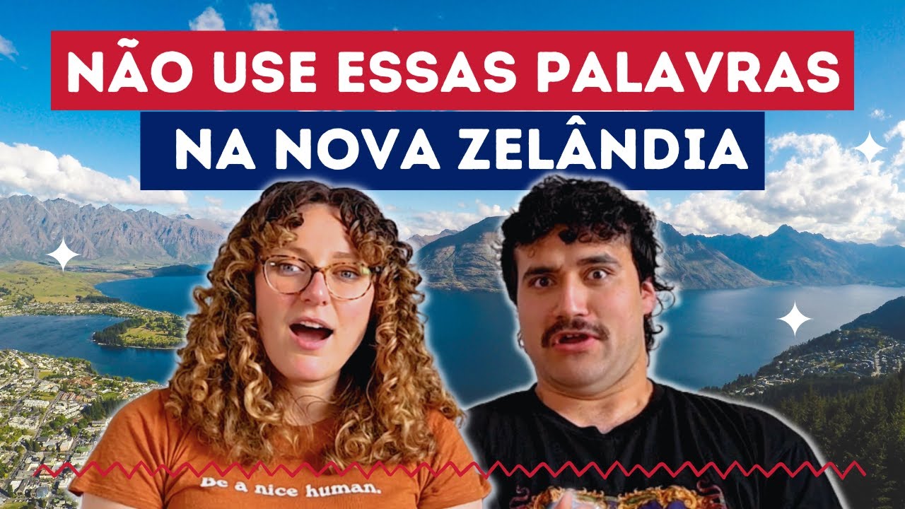 INGLÊS AMERICANO vs. INGLÊS DA NOVA ZELÂNDIA - Palavras que são diferentes na Nova Zelandia