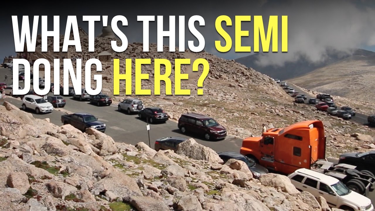 HIGHEST Paved Road in North America: Mt Evans, Colorado