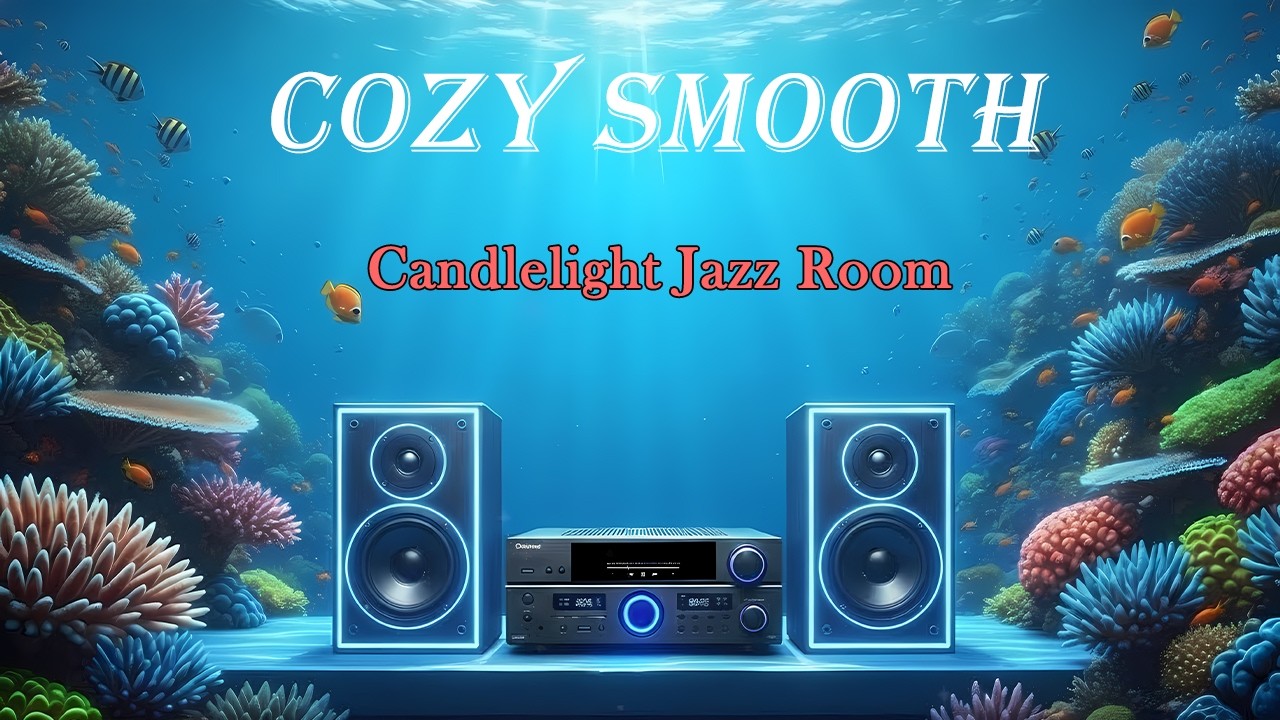 Candlelight Jazz Room 🕯️🎷 Cozy Indoor Smooth Vibes 🌙✨