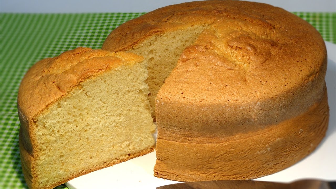 Receta Bizcocho básico para tartas - Recetas de cocina, paso a paso. Loli Domínguez