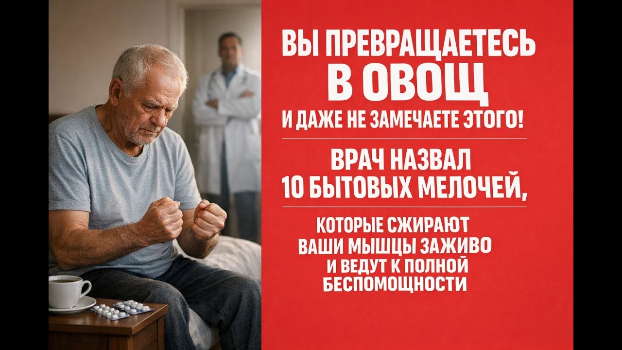 Мышцы исчезают на глазах из-за этих ошибок: врач с 45-летним стажем раскрыл тайну ранней старости