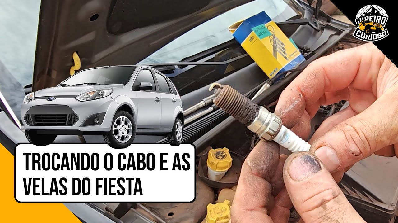 Troca de Cabos e Velas do Ford Fiesta