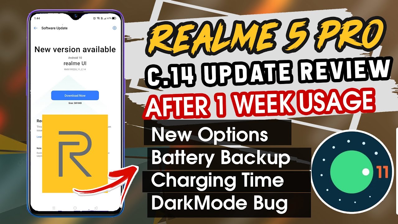 Realme 5 Pro C.14 Update | May 2021 | Android 11 | Volte Bug Fix..? | Battery Backup ?  RealmeUI 2.0