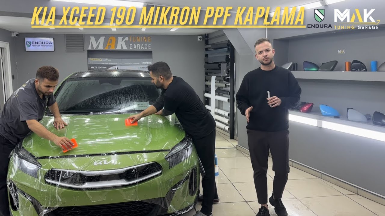 KIA XCEED PPF KAPLAMA MAK TUNING GARAGE'DAN GÜVENLE...