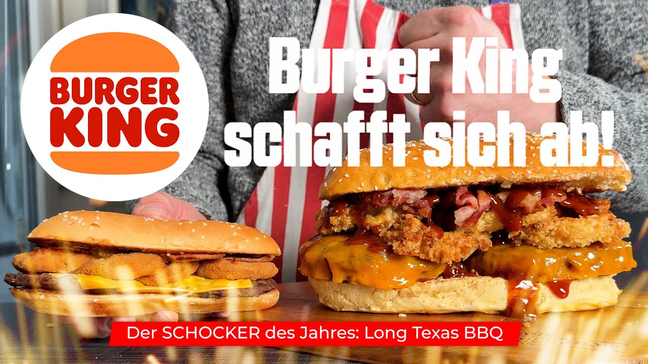 Burger King's Long Texas BBQ | Die Grillshow 619  #bbq #foodporn #outdoorcooking