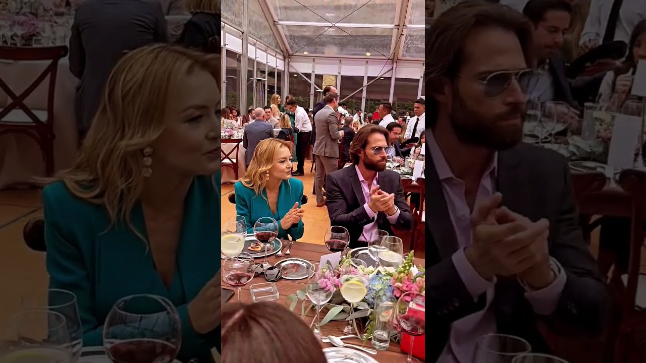 ANGELIQUE BOYER E SEBASTIAN RULLI JANTANDO AO SOM DE VIOLINO