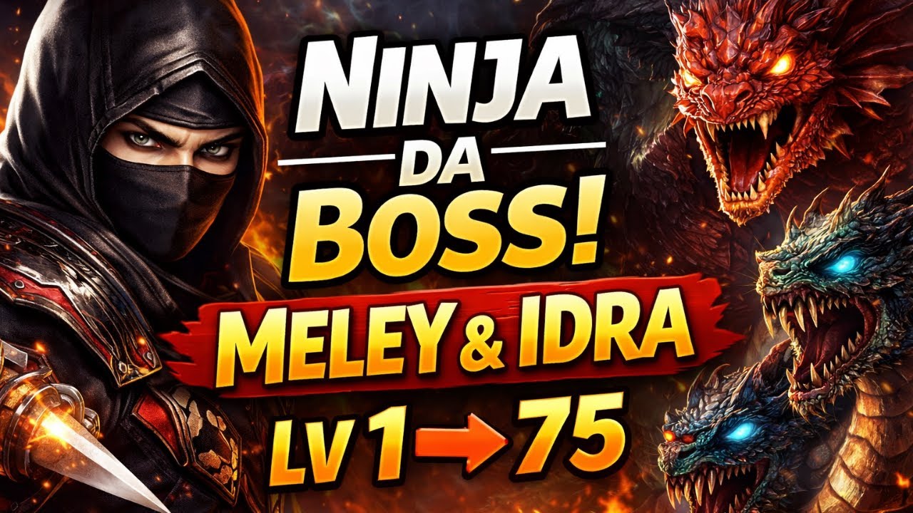 Metin2 - [1] Ninja per FARM Meley & Idra | Progressione Lv 1–75