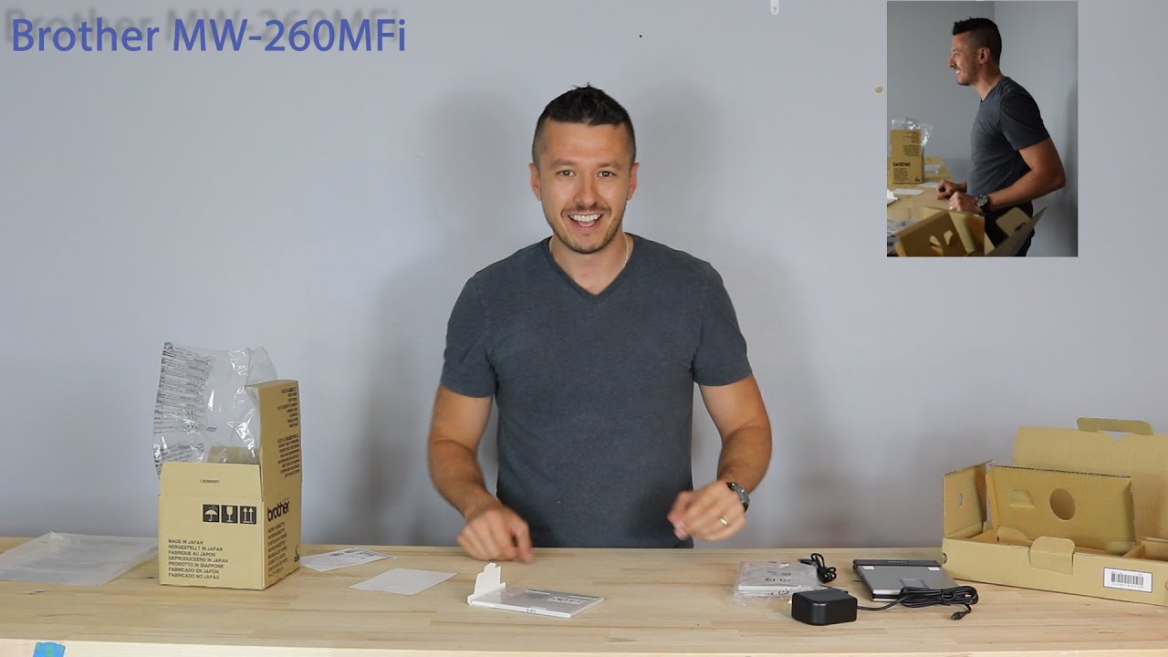 Brother MW 260Mfi Unboxing