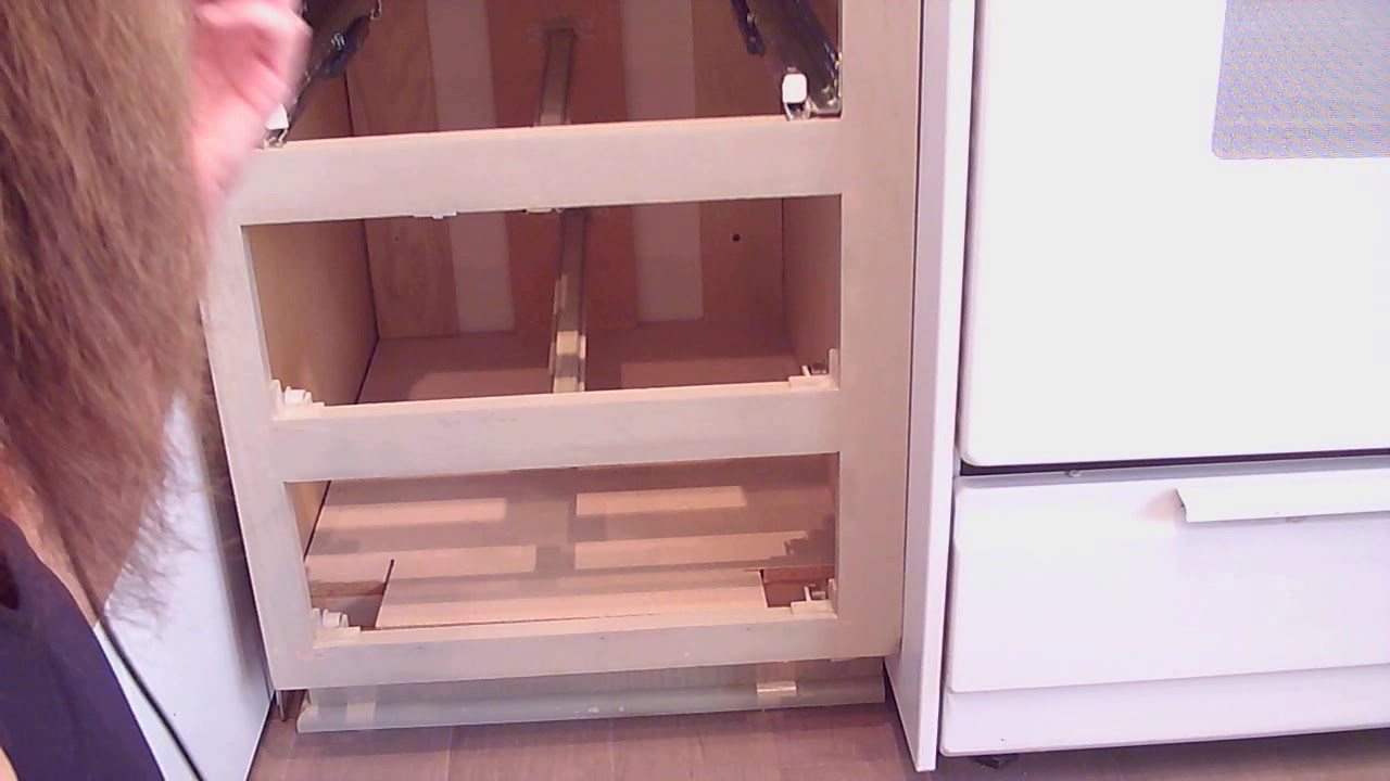 Undermount Soft Close Drawer Slide installation