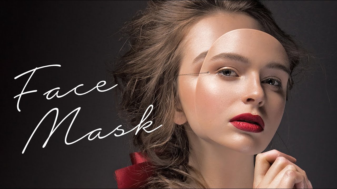 Photoshop: How to Create a Face Mask Photo Portrait.
