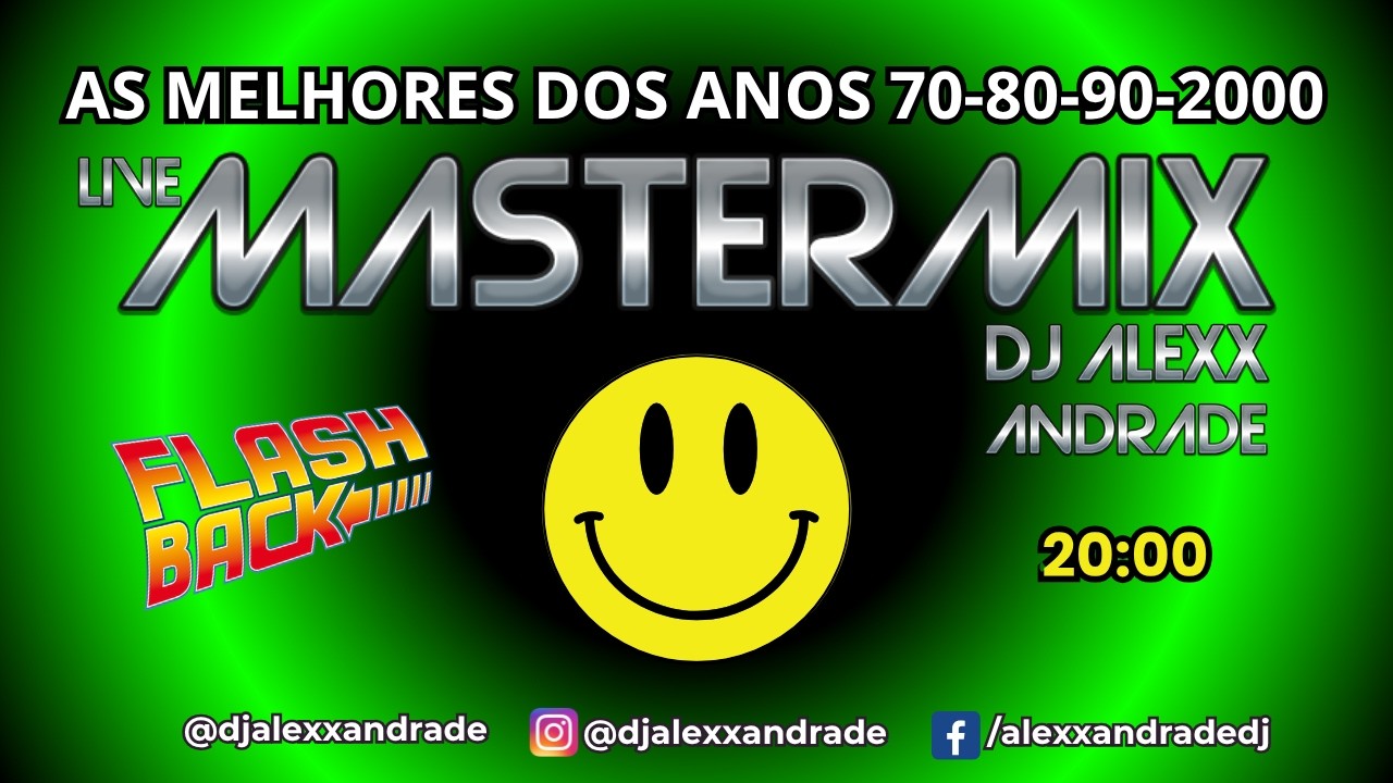 LIVE Mastermix - 04/04/26 - DJ ALEXX ANDRADE #live #80s #90s #flashback #dasantigas