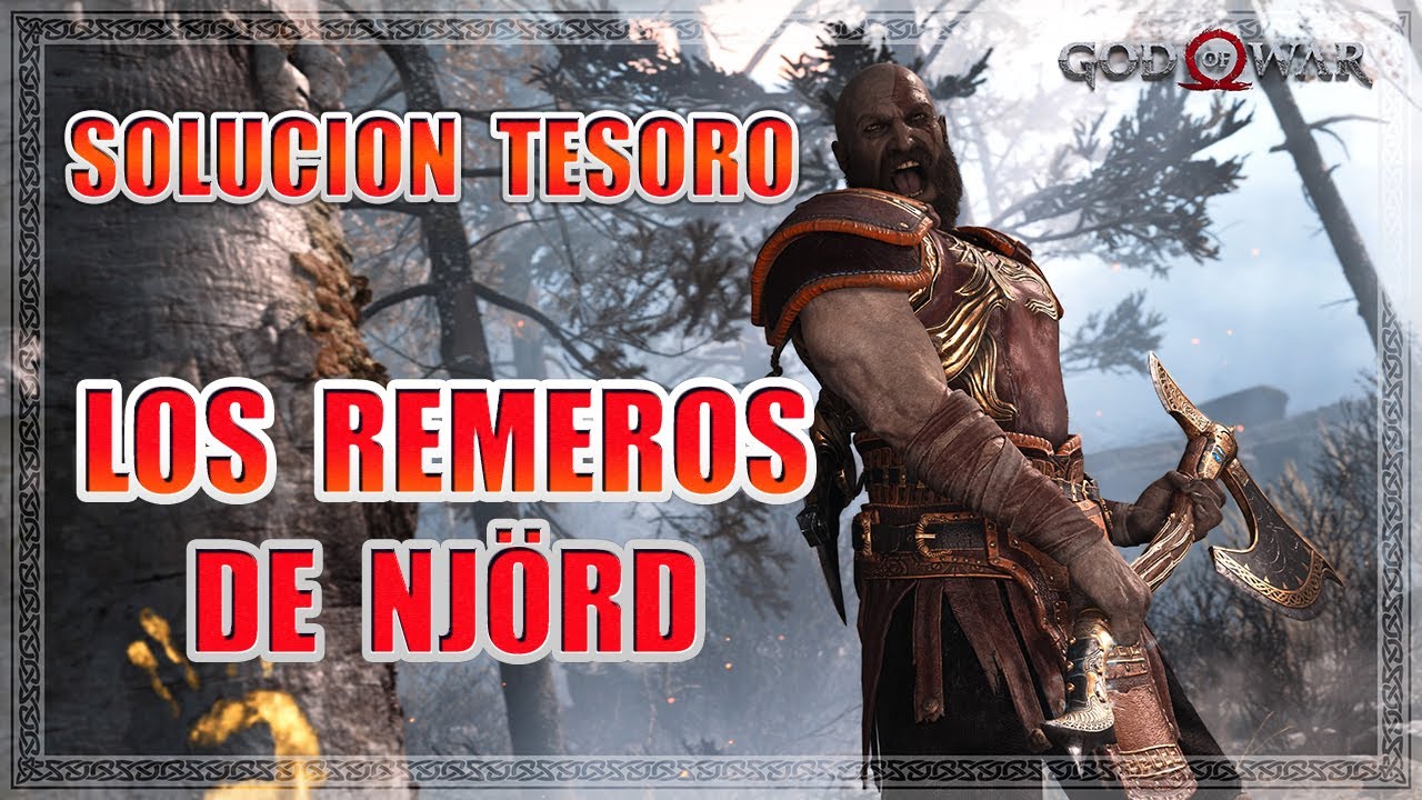 Soluci&oacute;n Tesoro &ldquo;Los remeros de Nj&ouml;rd&rdquo;&ndash; God of War