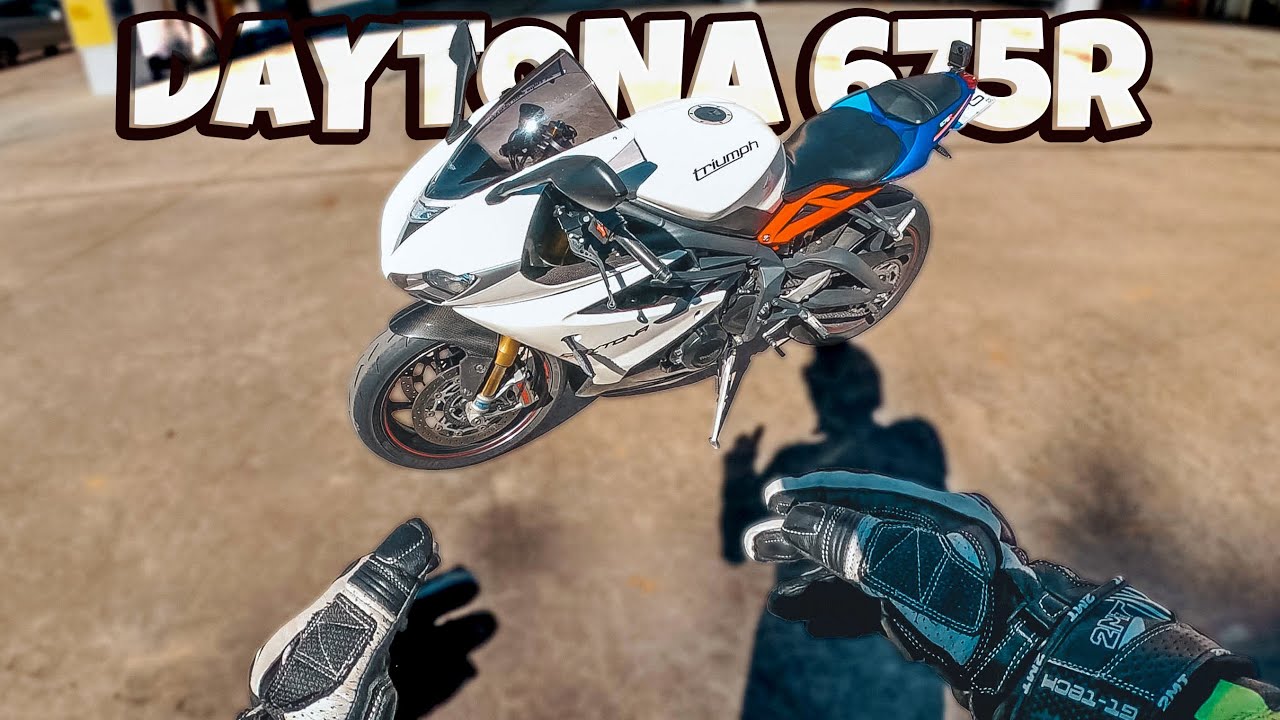 DAYTONA 675R &Eacute; A 600cc MAIS TOP QUE TEM PARA FAZER CURVAS!