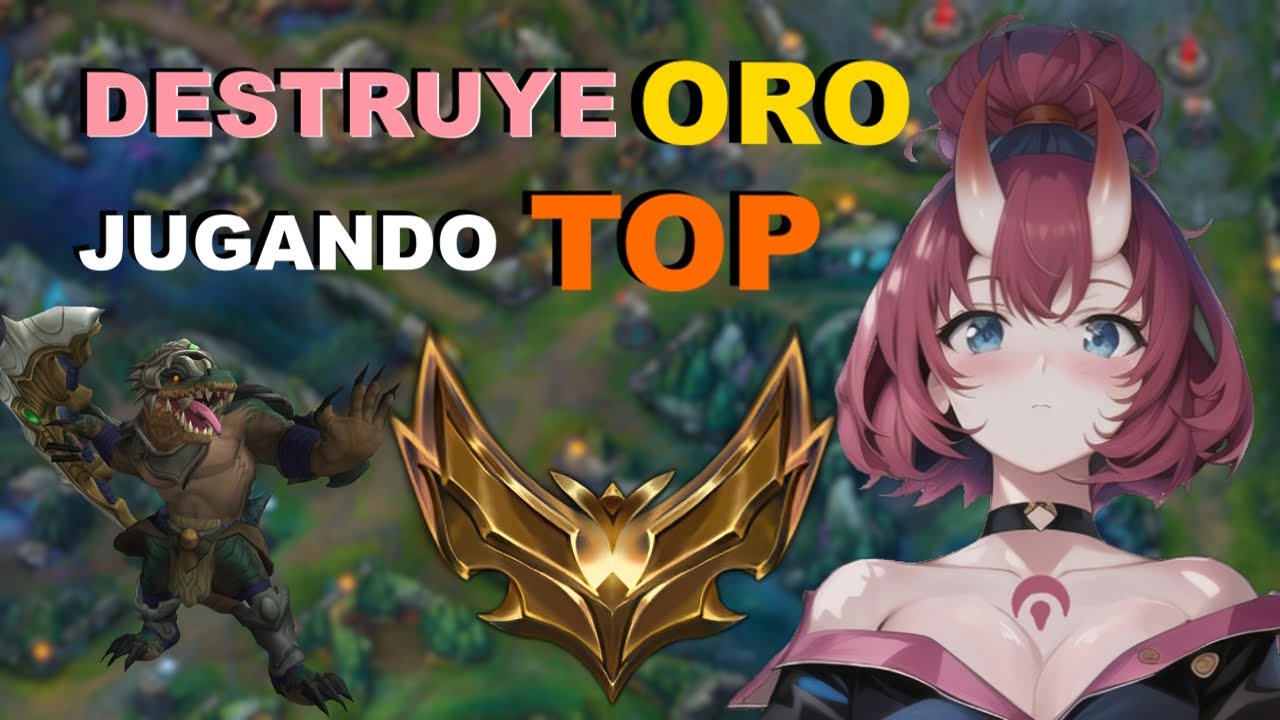 ¡En ORO NO SABEN jugar TOP! | Ranked DIDÁCTICA ORO S13