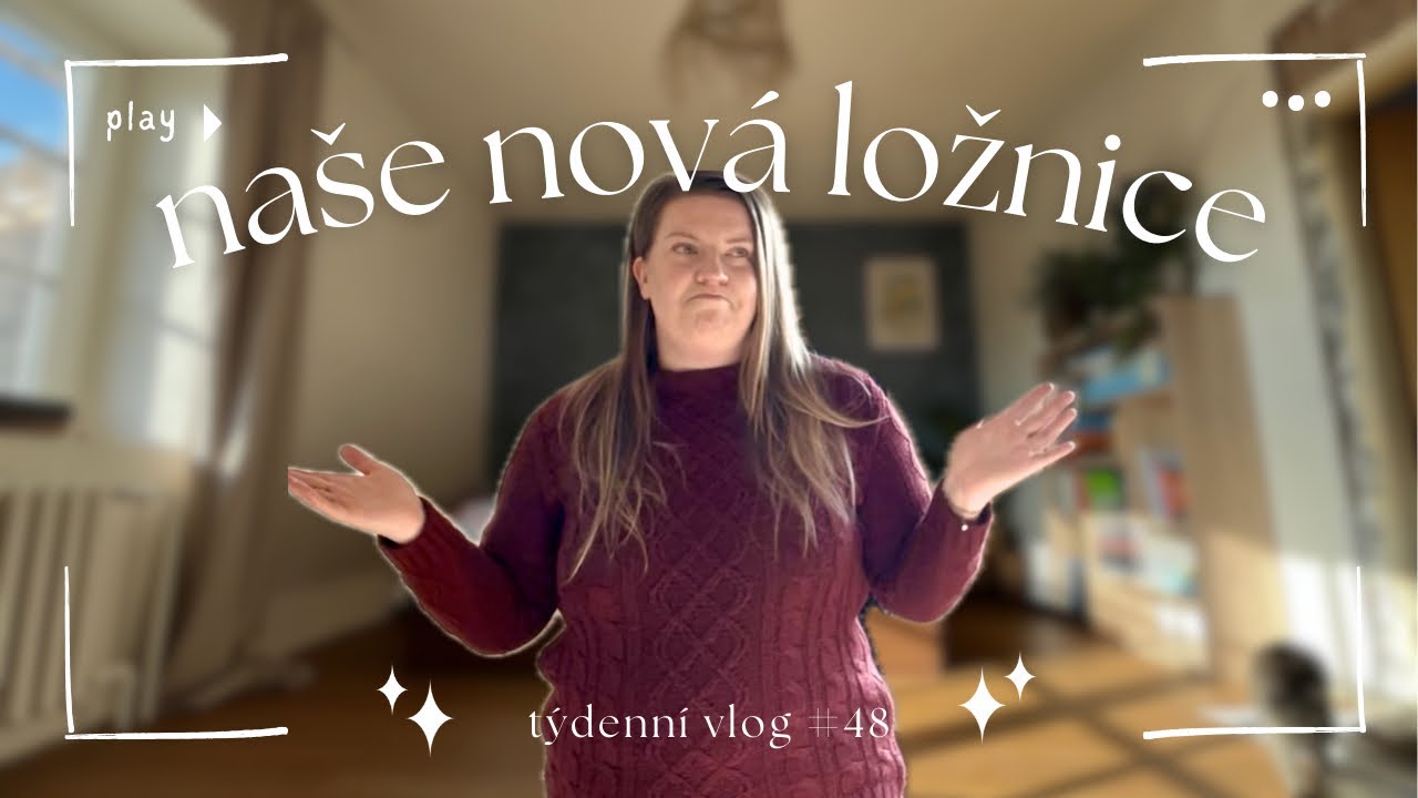 Splněný sen: naše nová ložnice, rekonstrukce starého domu | vlog #48