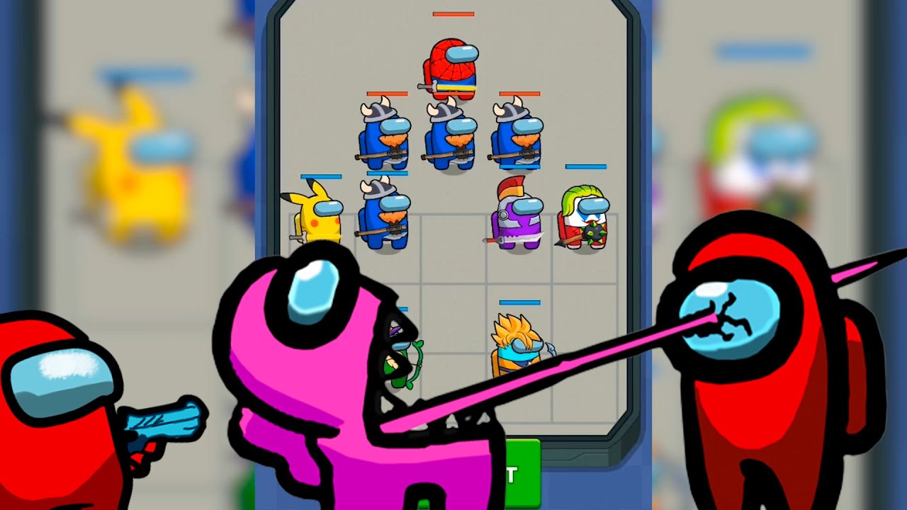 Merge Imposter, merge Battle, Merge Imposter, merge, Fight imposter, Arcade