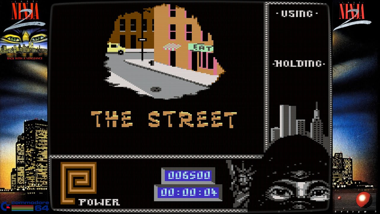 Last Ninja 2 C64 Music - The Street (Loader)