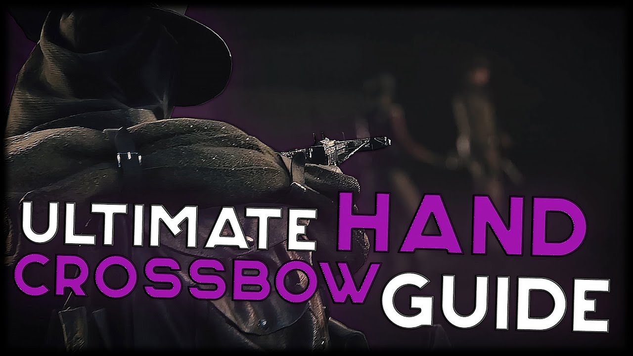 Ultimate Hand-Crossbow Guide | The most underrated Secondary in Hunt: Showdown