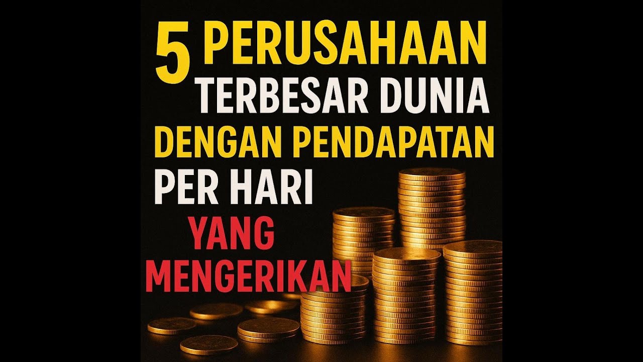 5 Perusahaan Terbesar di Dunia dengan Pendapatan Harian yang Mengerikan