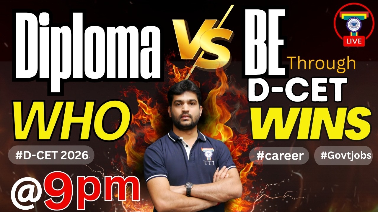 Diploma vs BE through D-CET  | ಯಾರಿಗೆ Career Growth ಜಾಸ್ತಿ? | LIVE Guidance for Students |