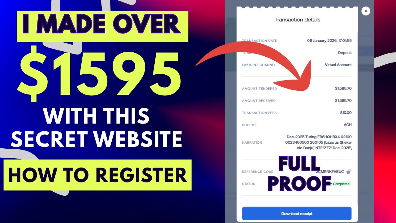 Real Proof 😬 $1595 Remote Job Payment Reciept💸 Make Money Online From Home 🌎 AI Jobs That Pay $/hr⚡️