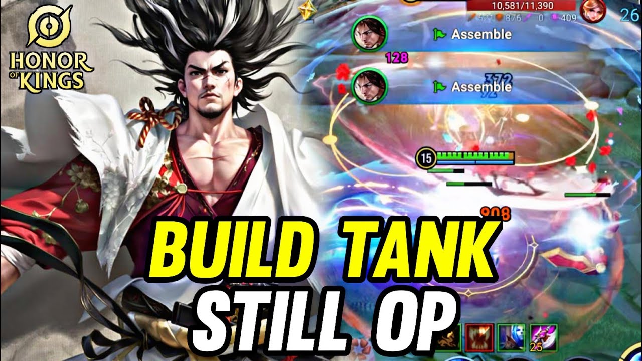 HOK : MUSASHI GAMEPLAY | BUILD TANK STILL OP - HONOR OF KINGS