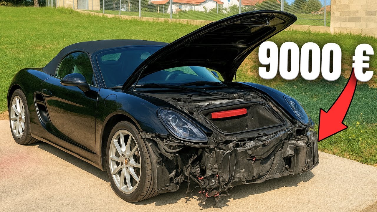 J’achète une Porsche 981 épave a 9000 € pour la reconstruire - EP2