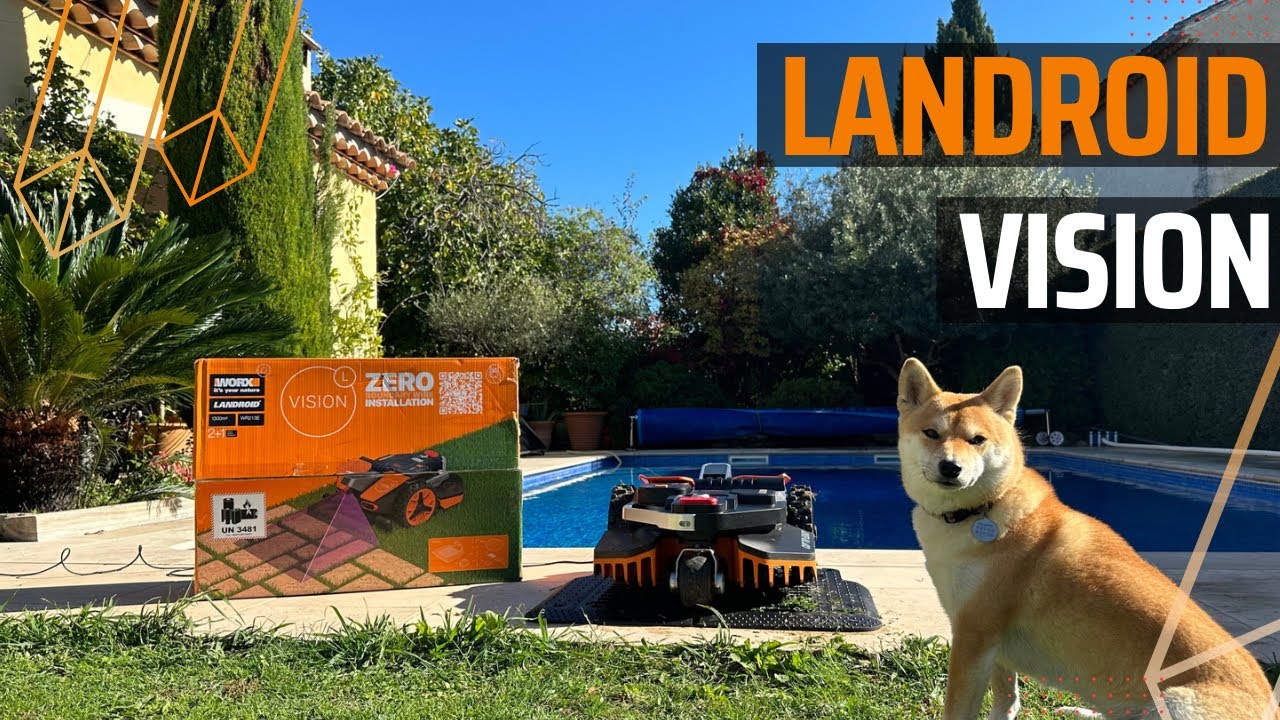 JE TESTE UN ROBOT TONDEUSE PLUG AND PLAY ! INCROYABLE ! LANDROID VISION [FR] ✔️🍃