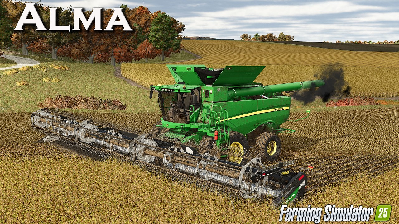 Огромный урожай! Наша кукуруза и соя готовы к сбору! Алма, Миссури, FS25