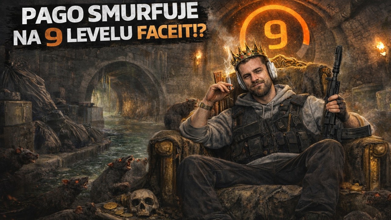 PAGO SMURFUJE NA 9 LEVELU FACEIT!? *MECZ O 10 LVL*