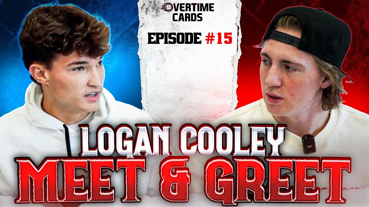 Utah Mammoth’s Logan Cooley Meets Fans at Overtime Cards | 3rd Overall Pick Speaks Out
