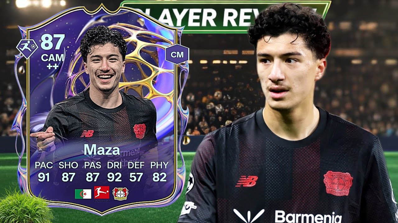 87 БУДУЩИХ ЗВЕЗД MAZA ОБЗОР ИГРОКА FC 26 (УРОВЕНЬ 5)