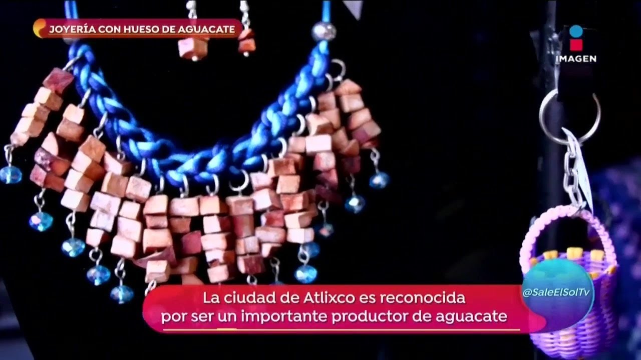 ¡Sajid descubre joyería y artesanía hecha con huesos de aguacate! | Sale el Sol