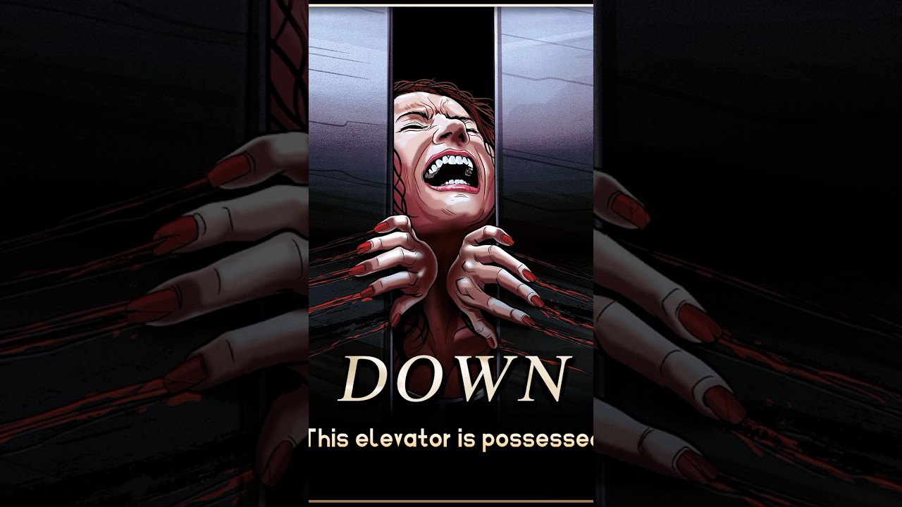 This elevator is possessed. #horror #movie #film