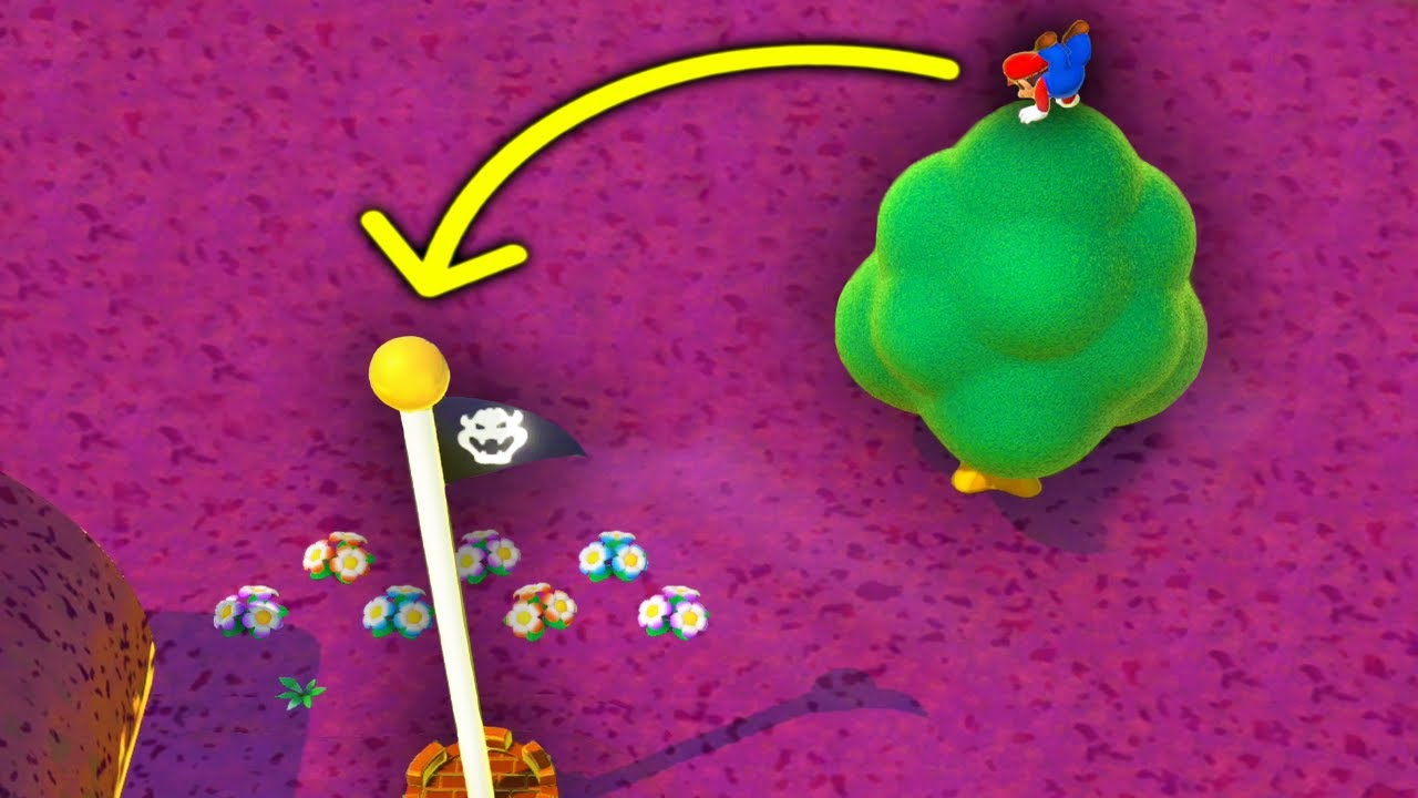 Super Mario 3D World but you can't touch the floor...