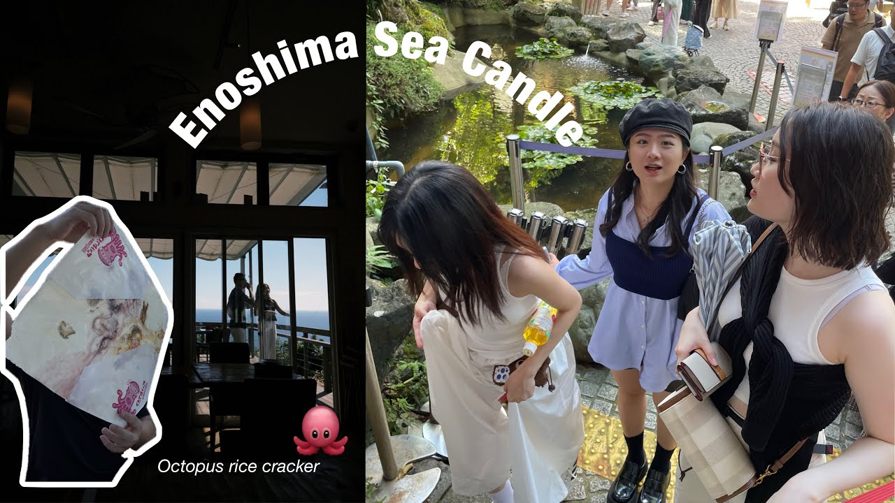 Enoshima 江ノ島Trip pt.2. | Italian resto | Octopus Senbei