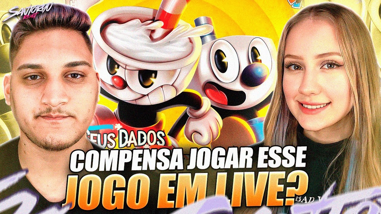 Xicrinho e Caneco (Cuphead) - Seus Dados | M4rkim & VMZ - REACT EM CASAL
