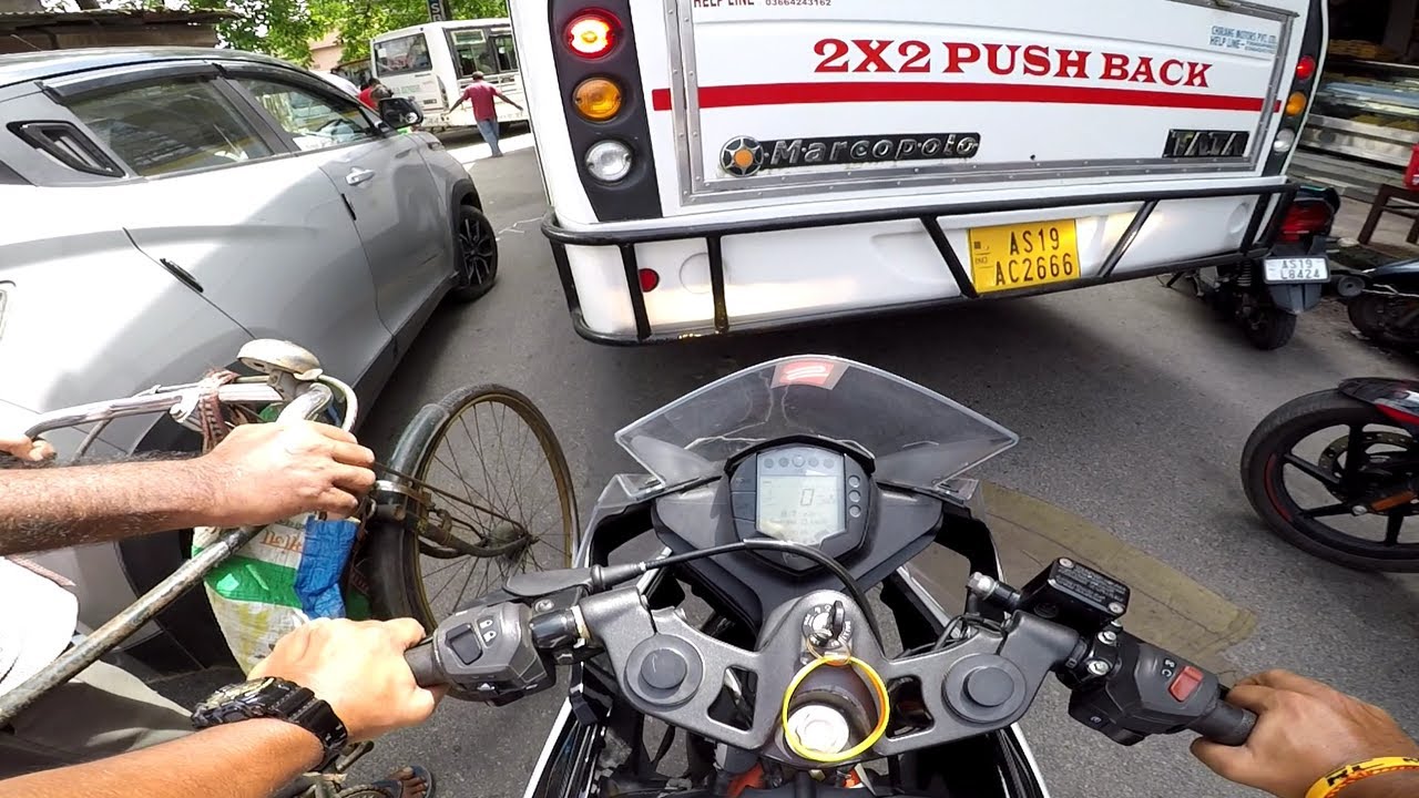 How to Ride a Motorcycle in Traffic For Beginners