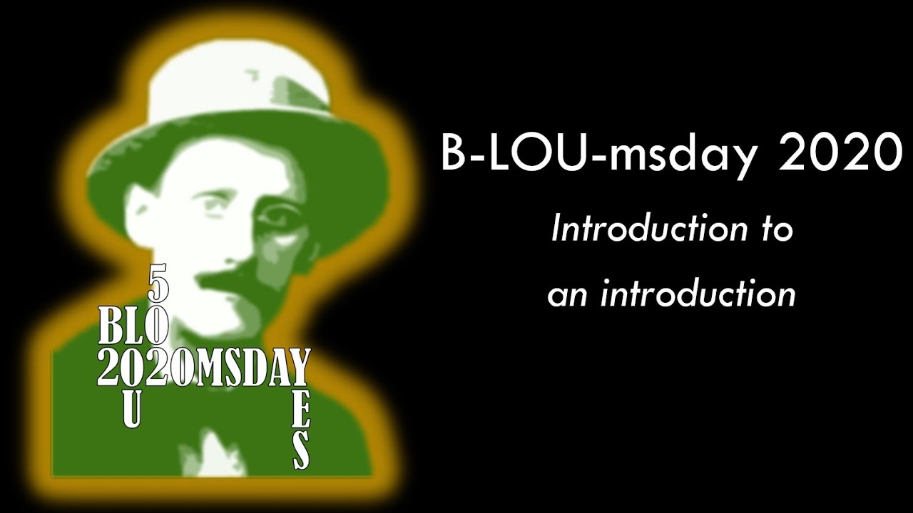 A B-Lou-msday Intro