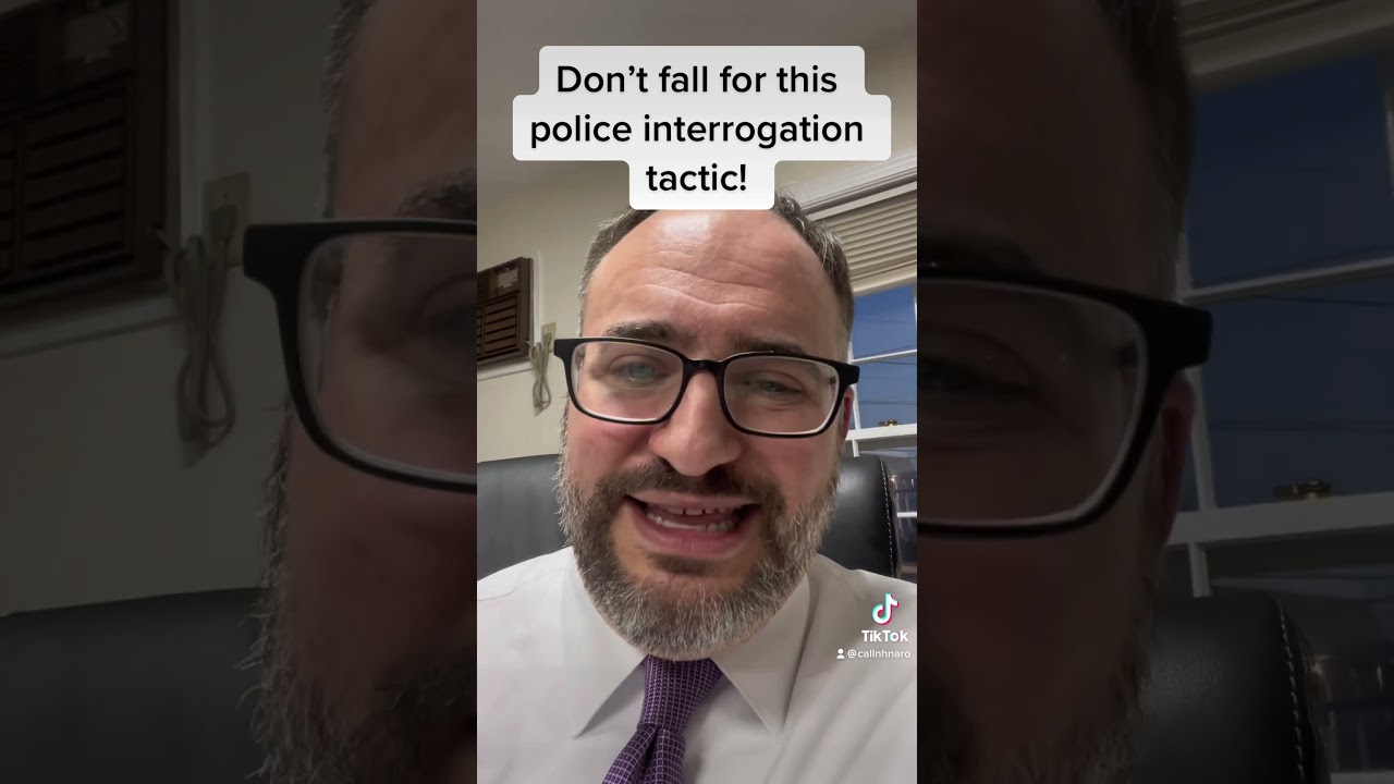 Don&rsquo;t fall for this police interrogation tactic! #lawyerup