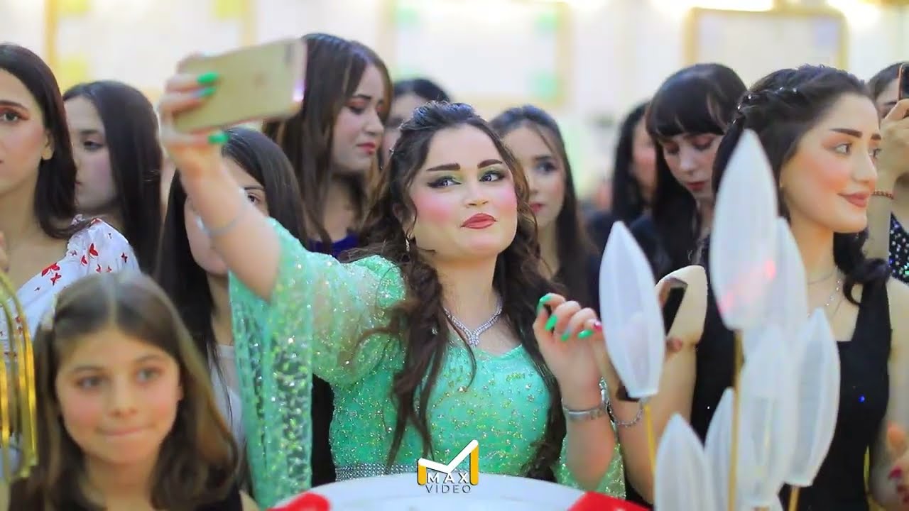الفنانين حميد قيراني - خلف باجو - شاكر حلو حفلة زفاف خالد و نوهاد  الجزء  الأول تصويرماكس فيديو