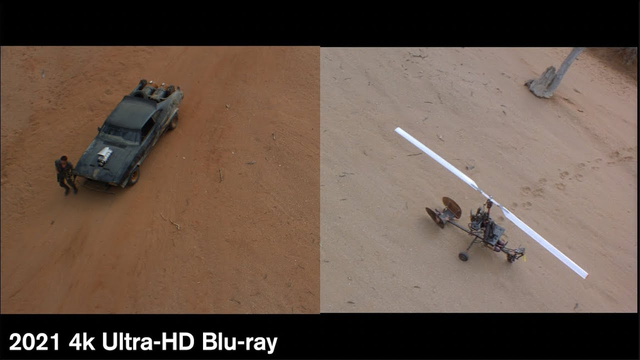 Mad Max 2: The Road Warrior - 4k/Blu-ray Comparison