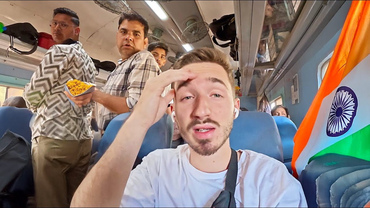 SURVIVRE à mon tout premier TRAIN en INDE 🇮🇳