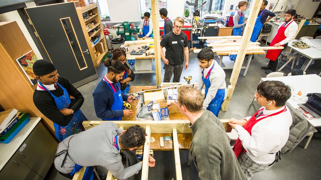 Getting Everyone Building - Sidney Stringer Secondary School | CAUKIN Studio