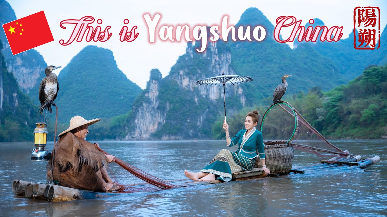 【China🇨🇳 Vlog EP2】 Yangshuo Guilin Mountains Guanxi | Banyan Tree|YuLong River 桂林| 陽朔| 遇龍河 |興平古鎮